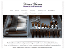 Tablet Screenshot of formaldrawer.com